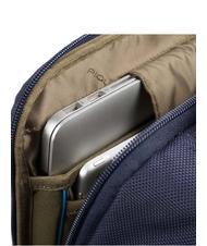 PIQUADRO BRIEF 2 mochila para portátil y soporte para ipad en tejido reciclado azul - Mochilas para portátil - 5