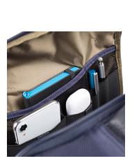 PIQUADRO BRIEF 2 mochila para portátil y soporte para ipad en tejido reciclado azul - Mochilas para portátil - 7