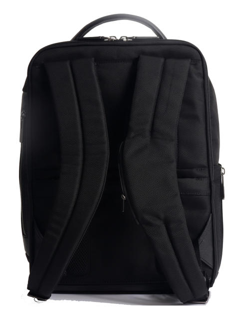 BRIEF 2 mochila para portátil y soporte para ipad en tejido reciclado negro - Mochilas para portátil