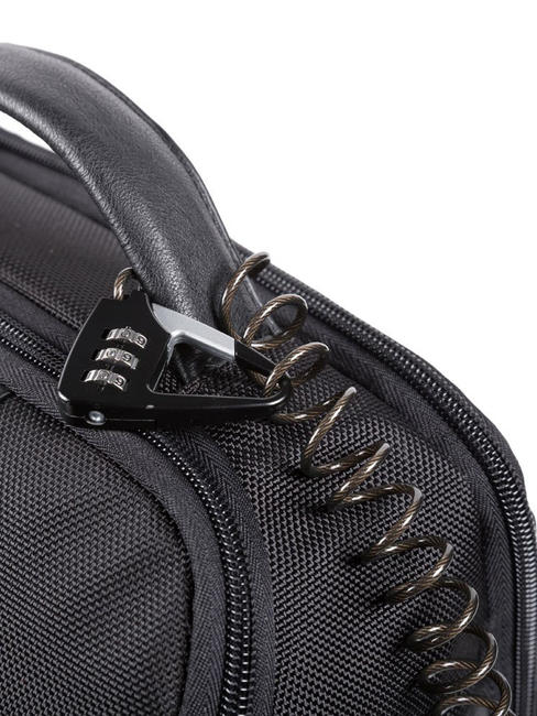 BRIEF 2 mochila para portátil y soporte para ipad en tejido reciclado negro - Mochilas para portátil