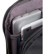 PIQUADRO BRIEF 2 mochila para portátil y soporte para ipad en tejido reciclado negro - Mochilas para portátil - 6