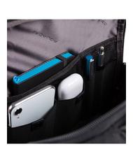 PIQUADRO BRIEF 2 mochila para portátil y soporte para ipad en tejido reciclado negro - Mochilas para portátil - 8