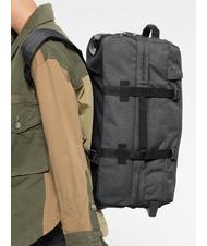 EASTPAK STRAPVERZ S mochila / carro de equipaje de mano BlackDenim - Equipaje de mano - 5