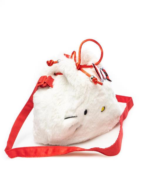 FURRY  Mini cubo con bandolera blanco - Bolsas y accesorios  ni&ntilde;os