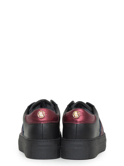 GIULIA FULMINE Zapatillas de piel multi rojo - Zapatos Mujer