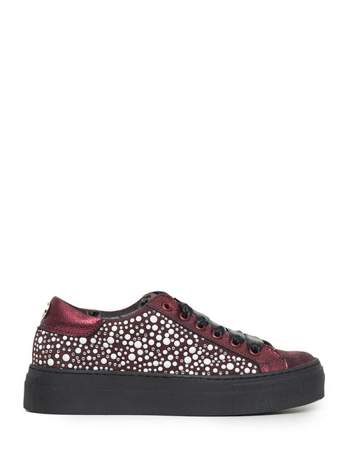 FRANCESCA Zapatillas bordeaux3 - Zapatos Mujer