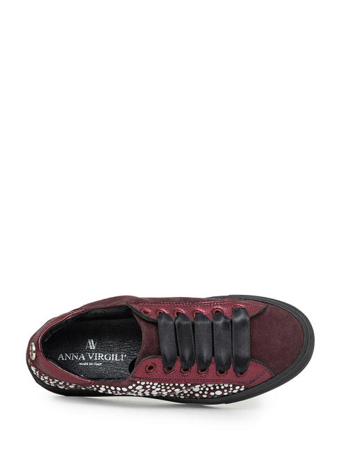 FRANCESCA Zapatillas bordeaux3 - Zapatos Mujer