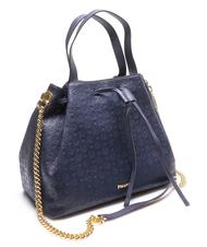 POLLINI HERITAGE EMBOSSED bolso azul - Bolsos Mujer - 2
