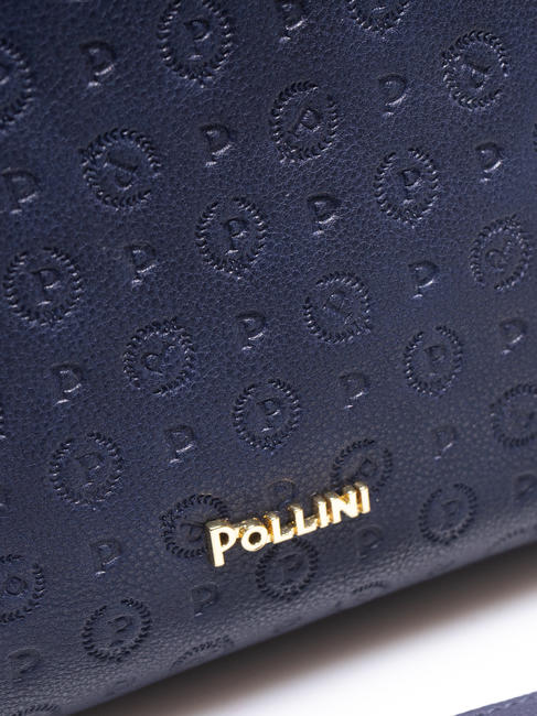 HERITAGE EMBOSSED bolso azul - Bolsos Mujer