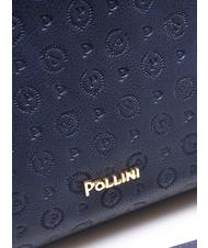 POLLINI HERITAGE EMBOSSED bolso azul - Bolsos Mujer - 4