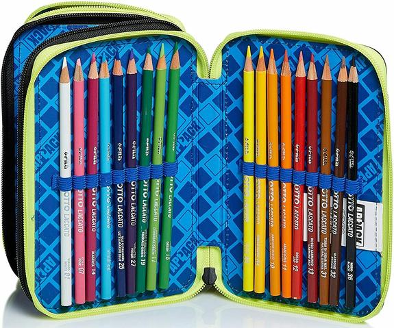 WEBKINS Estuche con kit escolar completo negro - Estuches y Accesorios