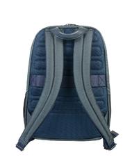 PIQUADRO Mochila Línea P16, puerto para PC de hasta 14 " CHEVRON AZUL - Mochilas para portátil - 3