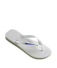 HAVAIANAS BRASIL LOGO Chanclas para hombre blanco - Zapatos unisex - 3