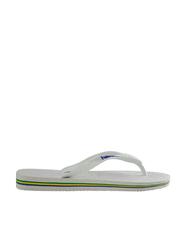HAVAIANAS BRASIL LOGO Chanclas para hombre blanco - Zapatos unisex - 4