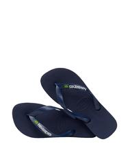 HAVAIANAS BRASIL LOGO Chanclas para hombre navyblu - Zapatos unisex - 4