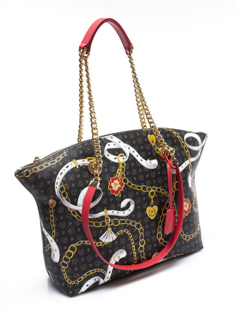 HERITAGE PREPPY CLUB Comprador de hombro negro - Bolsos Mujer