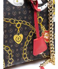 POLLINI HERITAGE PREPPY CLUB bolso negro - Bolsos Mujer - 4