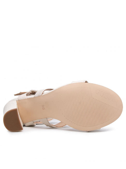 MELODIE2 SANDALIA CREMA - Zapatos Mujer