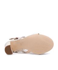 GUESS MELODIE2 SANDALIA CREMA - Zapatos Mujer - 6