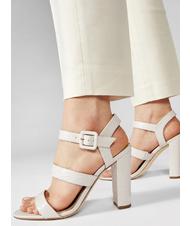 GUESS MELODIE2 SANDALIA CREMA - Zapatos Mujer - 7