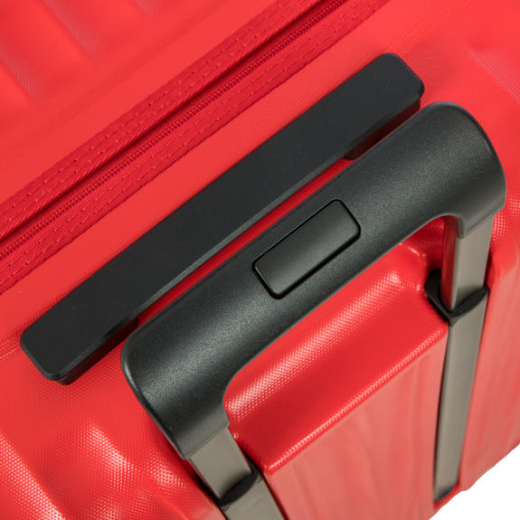 CERVIA Carro extra grande 79cm rojo - Trolley Rígidos