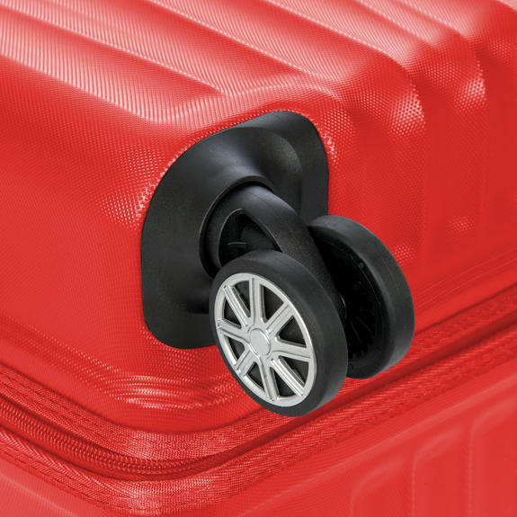 CERVIA Carro extra grande 79cm rojo - Trolley Rígidos