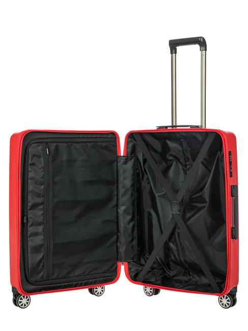 CERVIA Carro mediano 69cm rojo - Trolley R&iacute;gidos