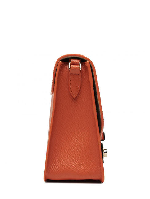 METROPOLIS S Bolso bandolera METROPOLIS S Mini, en piel Mandarina - Bolsos Mujer