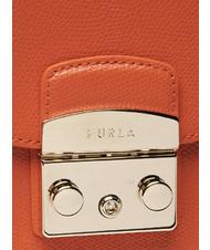 FURLA METROPOLIS S Bolso bandolera METROPOLIS S Mini, en piel Mandarina - Bolsos Mujer - 5