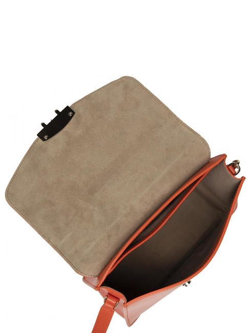 METROPOLIS S Bolso bandolera METROPOLIS S Mini, en piel Mandarina - Bolsos Mujer