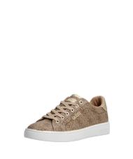 GUESS BECKIE LOGO  Zapatillas Beige / Marrón - Zapatos Mujer - 3