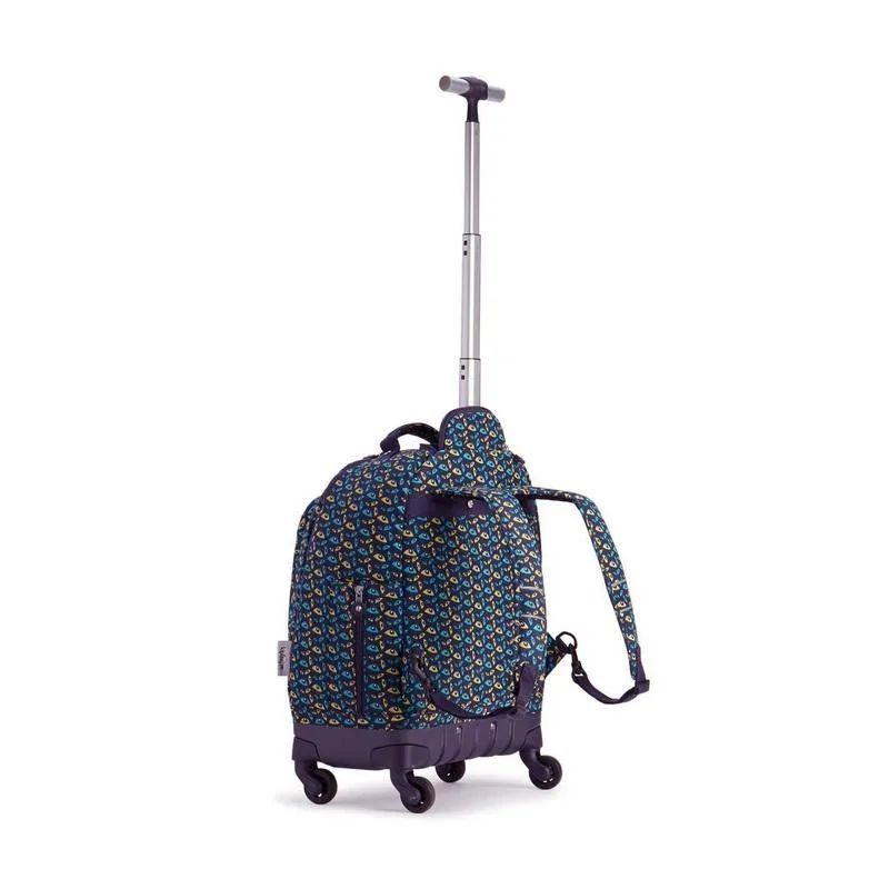 Kipling Echo Mochila Con Carro Noctueye - ¡Compra A Precios De Outlet!