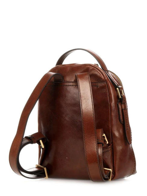PEARL DISTRICT Mochila de cuero BROWN - Bolsos Mujer