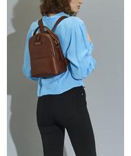 THE BRIDGE PEARL DISTRICT Mochila de cuero BROWN - Bolsos Mujer - 5