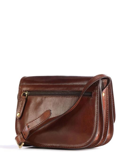 STORY Postina de hombro, en cuero BROWN - Bolsos Mujer