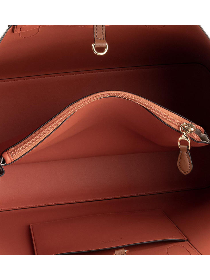 Ralph Lauren Marcy Satchel Bolso De Mano. Con Bandolera Laut / Mor -  ¡Compra A Precios De Outlet!