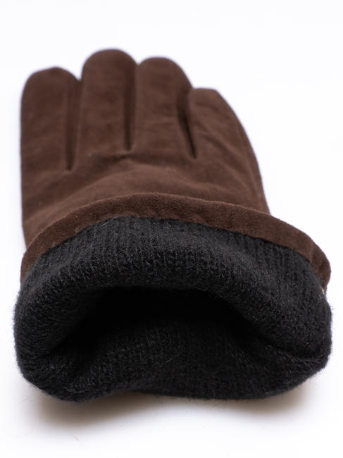 guanto in suede  DarkBrown - Guantes