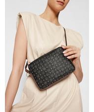 POLLINI Tapiro Bolso de hombro negro marrón - Bolsos Mujer - 6