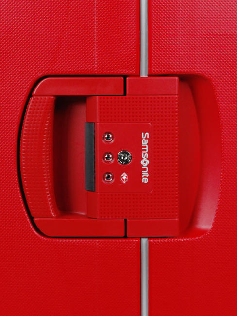 Maletas Línea S'CURE, medida extra-large crismond red - Trolley Rígidos