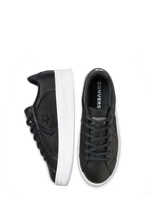 PRO LEATHER LIFT PLATFORM Zapatillas de piel NEGRO / NEGRO / BLANCO - Zapatos unisex