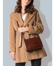 THE BRIDGE LUCREZIA Mini bolso de hombro BROWN - Bolsos Mujer - 5