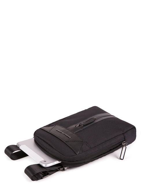 TRAKAI Bolso mini para ipad negro - Bandoleras Hombre