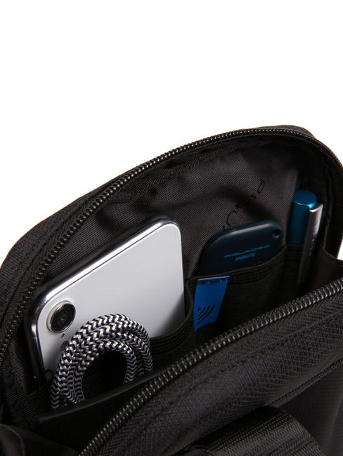 TRAKAI Bolso mini para ipad negro - Bandoleras Hombre