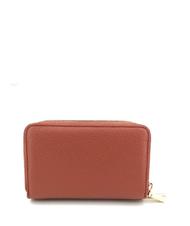 COCCINELLE METALLIC SOFT Cartera mediana de piel con cremallera Cinnam - Carteras Mujer - 2