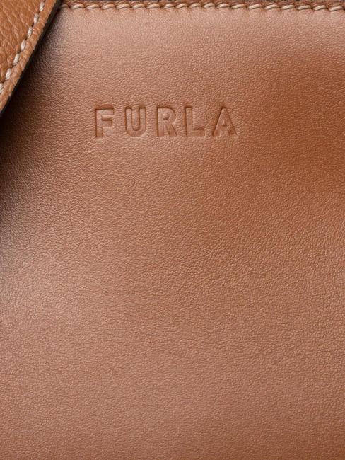 MIASTELLA Bolso con bandolera coñac - Bolsos Mujer