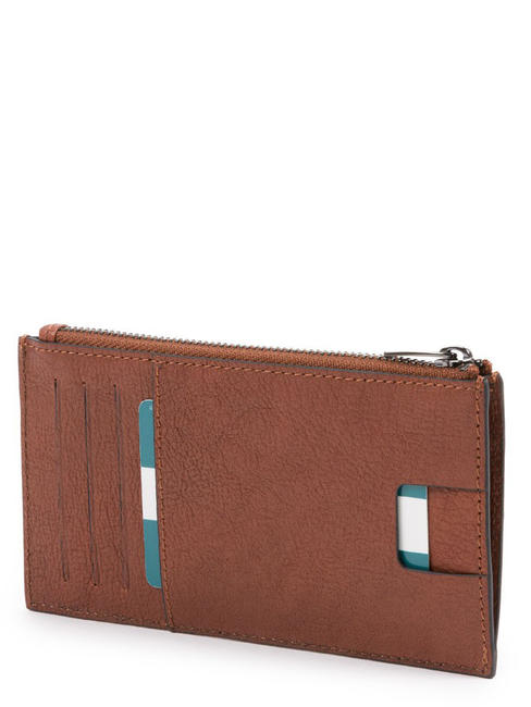 BLACK SQUARE Billetera de cuero CUERO - Carteras Hombre