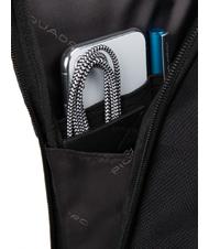 PIQUADRO TRAKAI Mochila Fastcheck expandible, soporte para PC de 15,6 " negro - Mochilas para portátil - 4