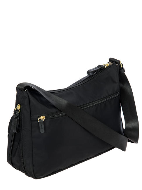 X-BAG Bolso bandolera, expandible negro Negro - Bolsos Mujer