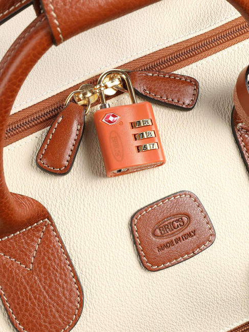 FIRENZE Bolsa de lona CREMA - Bolsas de viaje