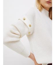 LIUJO   Jersey de cuello alto con tachuelas bialana - Su&eacute;teres de mujer - 2